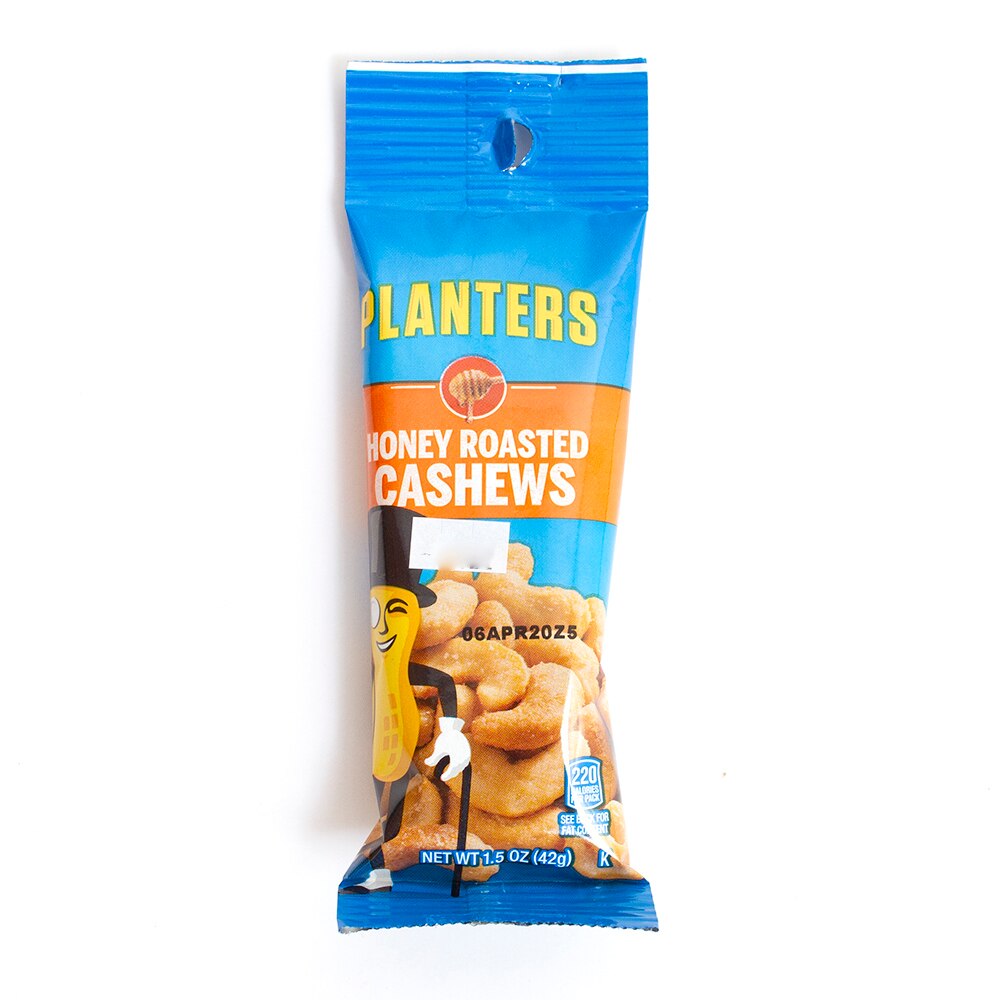 Planters Cashews Honey Roasted 1.5oz